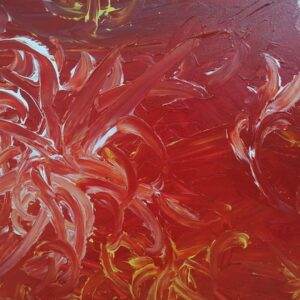 beautiful, colorful abstract astrological channeled painting