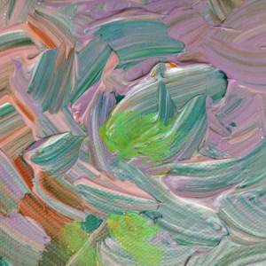 beautiful, colorful abstract astrological channeled painting