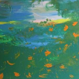 Bracha Goldsmith Synchronistic Awakening painting