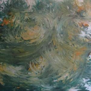 Bracha Goldsmith Venusian Vibrations painting